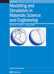 The knowledge i have obtained during this semester combined with the chapter assessments have showed me that the results and material can be. Modelling And Simulation In Materials Science And Engineering Iopscience