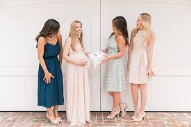 Get the best deals on baby shower party balloons. Style Guide What To Wear To Three Different Kinds Of Baby Showers Lauren Conrad