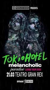 Subscribe to our yt ch. Tokio Hotel Tickets Tour Dates Concerts 2022 2021 Songkick