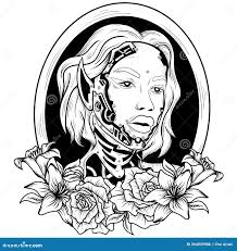 Lili Frame Stock Illustrations