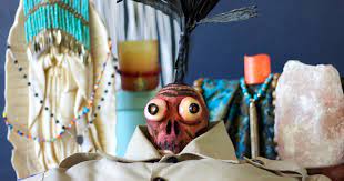 Headhunting has occurred in many regions of the world, but the practice of headshrinking has only been documented in the northwestern region of the amazon rainforest. Beetlejuice Shrunken Head With Cheesy Eyeballs Cacique Inc