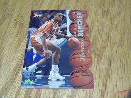 TERRENCE RENCHER 1995 CLASSIC 5 SPORT DIE CUT BASKETBALL CARD