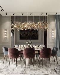 This Space Is Very Symmetrical And Feels Formal They Used The Same Chairs On Each Side As W In 2020 Luxury Living Room Design Luxury Dining Room Dining Room Interiors