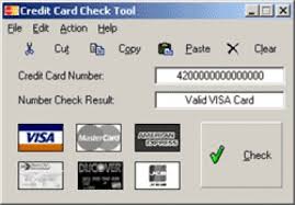 There is no risk and this service is safe to use, for sure. Credit Card Check Tool Download Check Credit Card Numbers For Validity