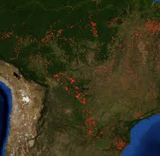 Im august 2010 fanden die vierten weltmeisterschaften im blindenfußball in hereford/england statt. Amazonas Brasiliens Regenwald Brennt Nasa Zeigt Brennende Welt Welt