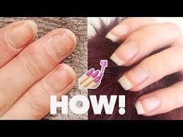 Paper Thin Nails After Acrylics Damaged Nails Nails After Acrylics Natural Nails Manicure