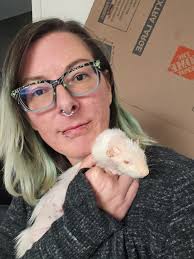 We are taking a break for mental health. We lost Yeti tonight..... this  photo was five hours before she left us. It was very unexpected and we are  not handling it well...