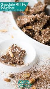 Chocolate Mint No Bake Bars Recipe No Bake Bars Mint Chocolate Cooking Chocolate