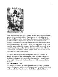 Sexual power, obsession and anger are her instruments, so when she's many synastries have no bml connections. Lilith The Dark Moon Apsis Goddess