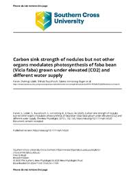 Parvin 2020 Carbon sink strength of nodules