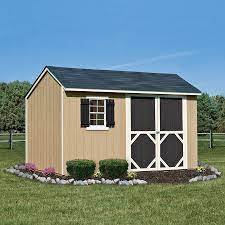 Shop Heartland Stratford Saltbox Engineered Wood Storage Shed Common 12 Ft X 8 Ft Interior Dimensions Wooden Storage Sheds Shed Wood Storage Sheds