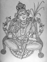 Black And White Mural Painting Outline Pin By Sushma Venugopa On Art Divine Indian Art Paintings Hindu Art Ganesha Art