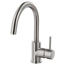 In the ikea design, your mount a rail directly to your wall and the desired height. Glypen Kitchen Mixer Tap Stainless Steel Effect Ikea
