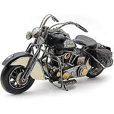 Des weiteren sind auch oldtimer motorrad modelle von den marken triumph und harley davidson sehr populär. Lesser Pavey Metall Kunst Modell Indian Chief Stil Motorrad 36 Cm Verpackt Schwarz Amazon De Kuche Haushalt