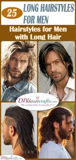 A man's long wavy hair is naturally edgy. Best Long Hairstyles For Men Hairstyles For Men With Long Hair