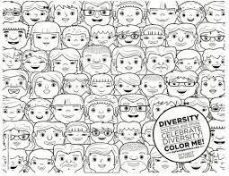 Use these images to quickly print coloring pages. Free Printable Diversity Coloring Page Myfamilybuilders
