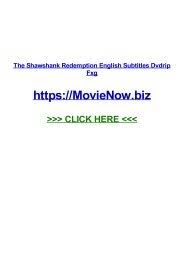 Download free apps for android. The Shawshank Redemption English Subtitles Download