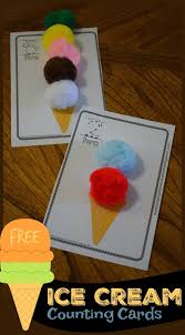 See more ideas about ice cream coloring pages, coloring pages, coloring pages for kids. Free Ice Cream Counting Cards Printable Activity