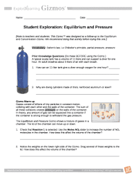 Cell membrane, concentration, diffusion, dynamic equilibrium, osmosis, semipermeable membrane, solute, solvent prior knowledge questions (do these before. Equilibrium And Concentration Gizmo Answers Pdf Doc Template Pdffiller