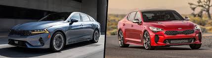 2021 Kia K5 Vs 2020 Kia Stinger Comparison Gainesville Fl