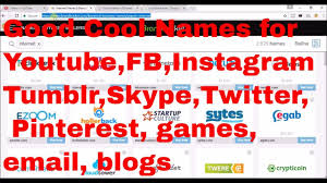 See more ideas about youtube names, marketing strategy social media, shop name ideas. Awesome Cool Youtube Names That Aren T Taken Youtube Names Youtube Names