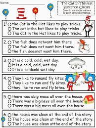 Fairy Tales And Fiction By 2 My Apologies To Dr Seuss Seuss Teacher Life Sentence Correction