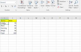 Default semua baris dan kolom buku kerja baru memiliki ketinggian dan lebar yang sama. 3 Cara Mewarnai Sel Excel Otomatis Bars Color Scales Dan Kustom
