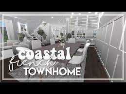 500 000 modern mansion snowy white subscriber tours roblox. Roblox Bloxburg Coastal French Townhome Youtube Diy House Plans Unique House Design Modern House Floor Plans