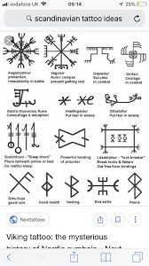 Norse Mythology Vikings Tattoo Vikingsymbols Scandinavian Tattoo Norse Tattoo Viking Rune Tattoo