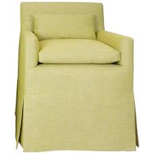 Celebrate being together in the room that is the heart of what home is about. Modern Skirted Dining Room Chair With Loose Cushions And Wheels For Sale At 1stdibs