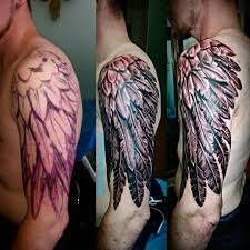 Wing Wingstattoo Wingtattoo Lifestyletattoo Flugel Flugeltattoo Lefthandtattoos Instagramtattoos Ins Left Hand Tattoo Wing Tattoo Men Body Art Tattoos