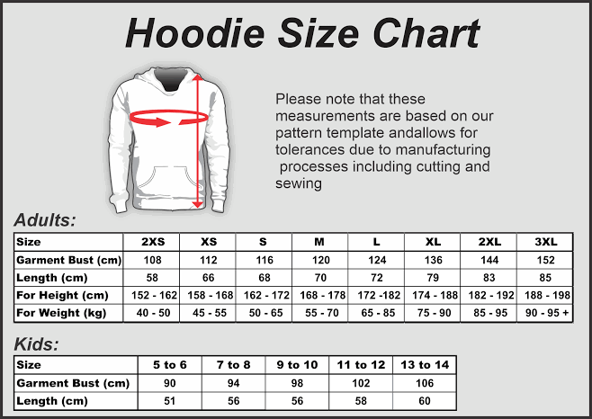 Size Charts – SportsKit