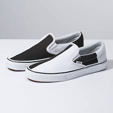 Black And Grey Checkered Slip On Vans Mega Checker Slip On Streetwear Shoes Slip On Sneakers Women S Shoes Sandals