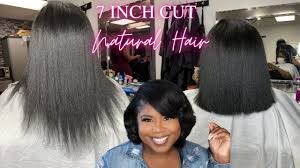 Likewise the question how many centimeter in 7 inch has the answer of 17.78 cm in 7 in. I Cut 7 Inches Of My Natural Hair Mini Big Chop Silk Press On Type 4 Hair Youtube