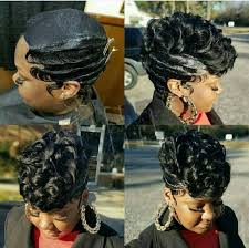 Pin By Evelyn Ann On Olivia S Head Magic Short Quick Weave Hairstyles Hair Styles Short Weave Hairstyles