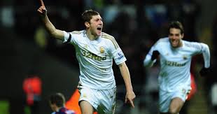 #d day landing #history #swansea. Capital One Cup Final Swansea S Michu And Ben Davies On Facing Bradford At Wembley Mirror Online