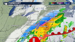 A 20 percent chance of showers and thunderstorms. Increasing Odds Of Impactful Northeast Snow Weathernation
