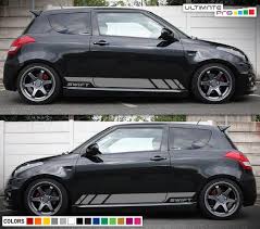 Kereta api indonesia ge u18c at kab. Sticker Decal Graphic Side Stripe Kit For Suzuki Swift Bumper Headlight Fender Ultimateprocy1 Toyotaclassiccars Suzuki Swift Volkswagen Phaeton Suzuki