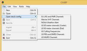 How Program A Baofeng Uv 5r With Chirp Software Ham Radio Radio Ham Radio Equipment