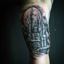 Check spelling or type a new query. 80 Castle Tattoos For Men Masculine Fortress Designs