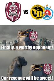 Swiss champions young boys host romanian counterparts cfr cluj on thursday, in a europa league group a showdown that determines which of them will join group winners roma in the knockout stages. Cfr Cluj Vs Young Boys Slovan Bratislava If They Pass Lincoln Imgflip