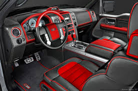 Saleen S331 Interior Design By Rykunov Sergey Truck Interior Pickup Truck Accessories Black Truck