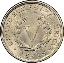 1897 5c Ms Liberty Head Five Cents Ngc