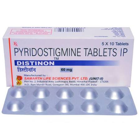 Pyridostigmine Tablets 60 Mg at ₹ 639/box | Pyridostigmine Tablets in Nagpur | ID: 22581725788