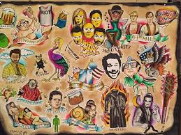 Bird Law Always Sunny Quotes Charlie Day Quotes Philadelphia Art Tattoo Flash Sheet Charlie Day