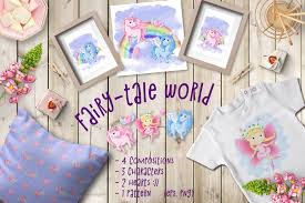 Download Fairy Tale World Patterns And Designs Graphic By Nicjulia Creative Fabrica Christmas Fonts Fairy Tales Graphic Illustration SVG Cut Files