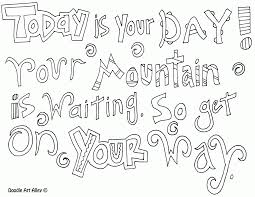 If you and your tween or teen love this kind of thing, consider checking out the full set of coloring pages! Quote Coloring Pages Printable Coloring Home