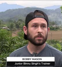 Bobby Mason, Binnu's trainer. Hats off to him as well 👏
