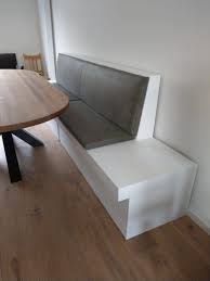 eetbank met stoffering bank bij eettafel tafel met bank bank voor eettafel