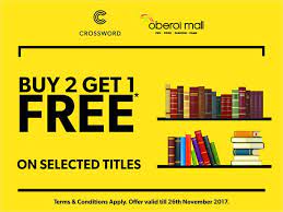 Oberoi Mall - Buy 2 Books And Get 1 Free Book On Selected Facebook